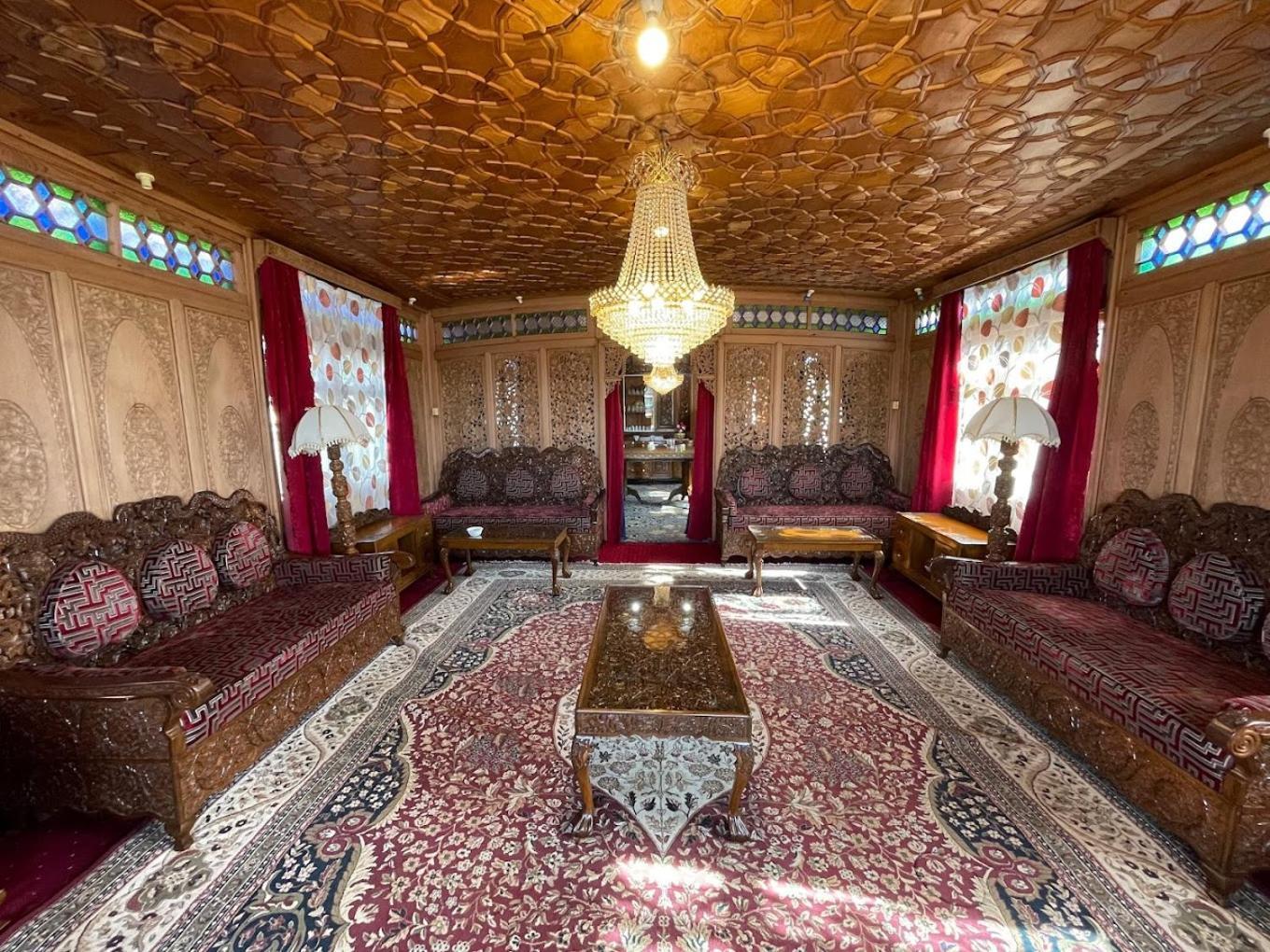 Srīnagar Mossess Group Of Houseboats酒店 外观 照片